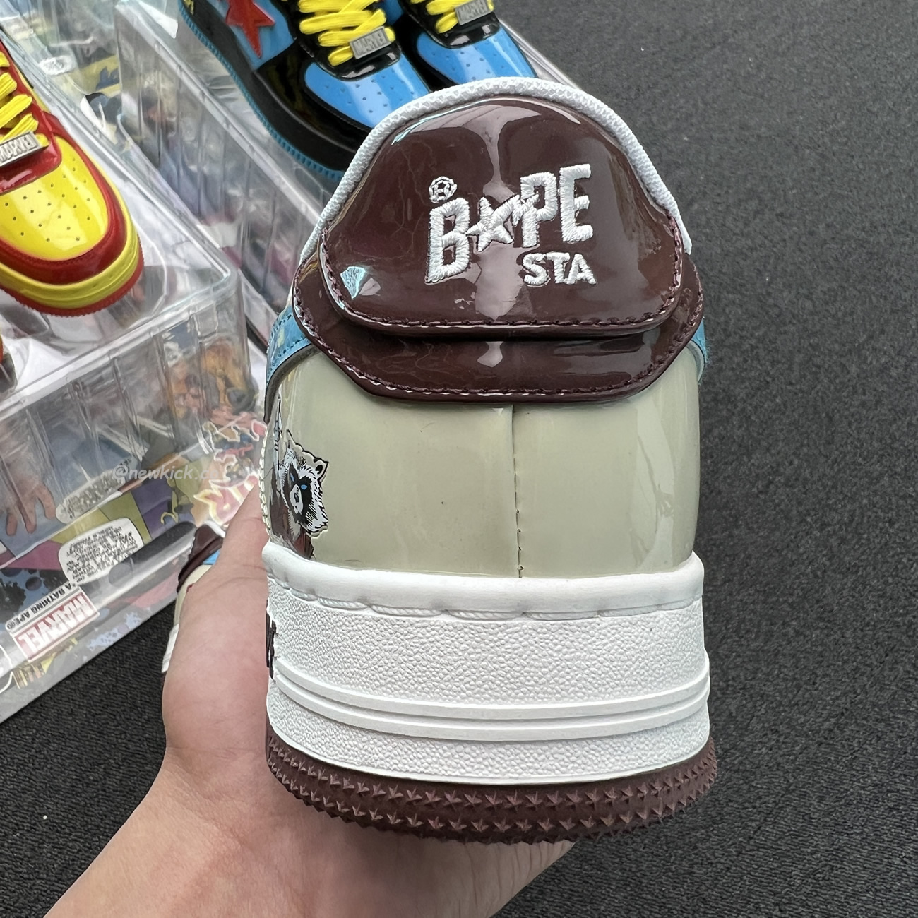 A Bathing Ape Bape Sta Marvel Comics Rocket Raccoon Thor Hulk Captain America Black Widow Iron Man  2022 (13) - www.newkick.vip